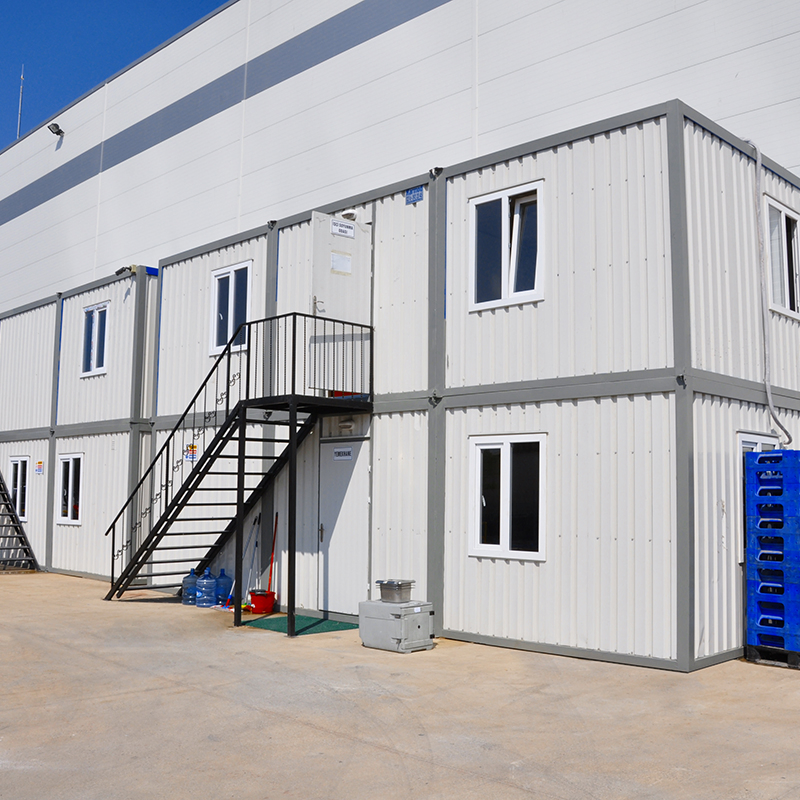 Portable Modular Living Room Prefabricated Container House for Construction Site Office Hotel School Apartment