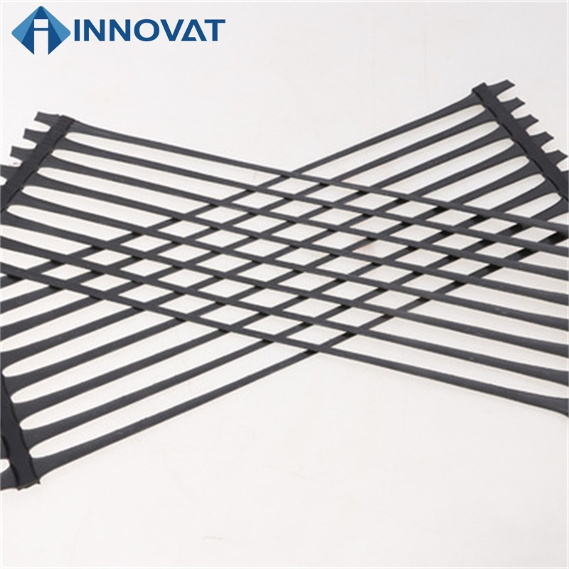 Plastic Mesh Geogrid Uniaxial Geogrid Description Building Material