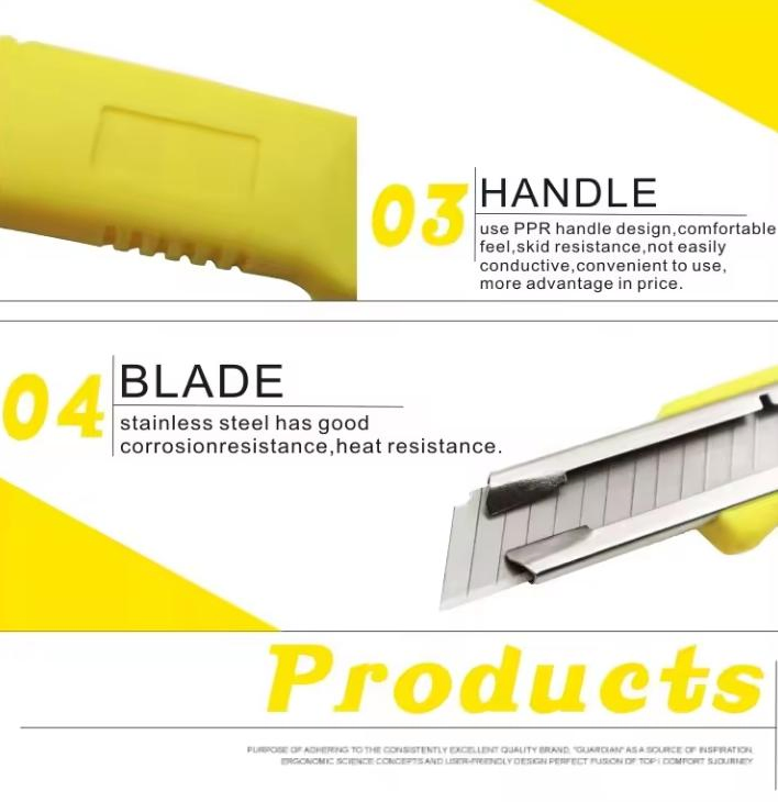 18cm Box Paper Cutter with Easy Self-Lock Mechanism