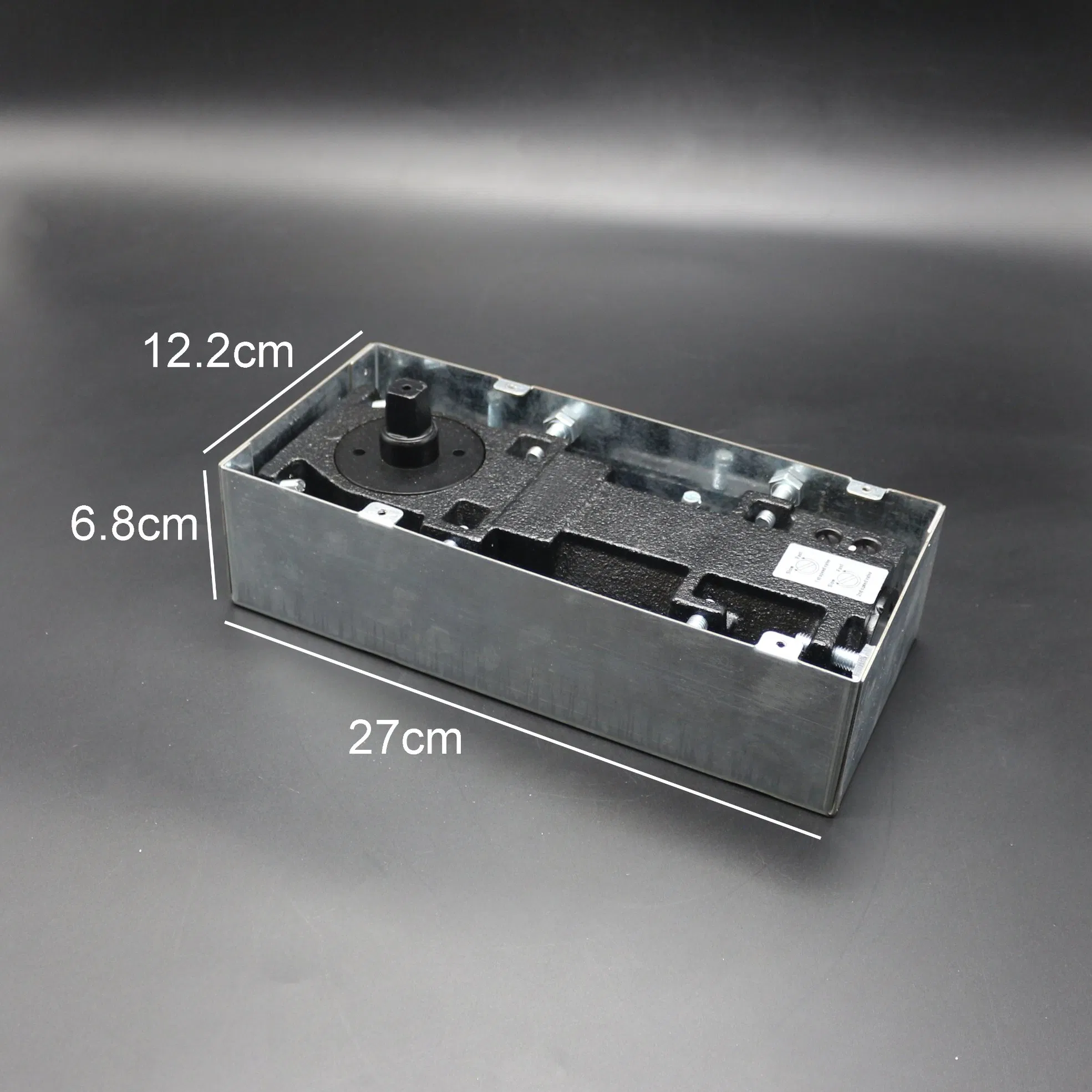 Universal 130kg Glass Door Closer Single Cylinder Hydraulic Floor Spring Machine for Frameless Glass Door