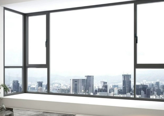 Metal Window, Aluminum Alloy Frame, Household Floor-to-Ceiling Window