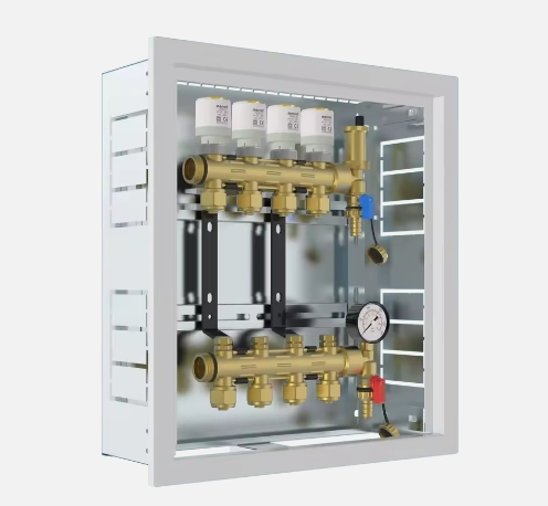 Built in Housing Cabinet Durable Housing Box for Water Heated Floor Heating System Manifold