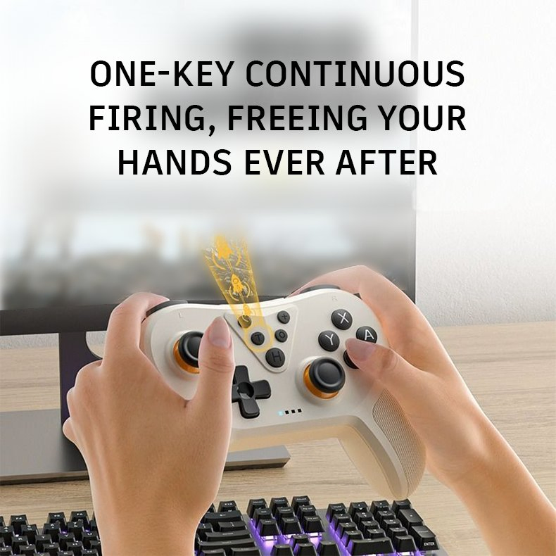 New Wireless Bt Gamepad Wake up Sense Vibration Game Joystick Controller for Nintend Switch Lite OLED