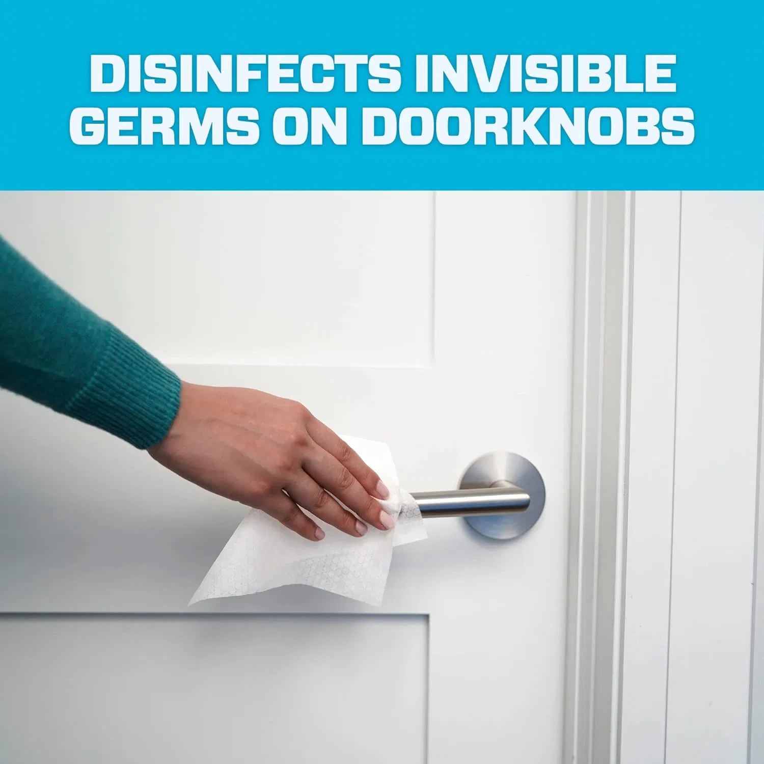 Wholesale Custom Brand Plant Based Antibacterial Hand Wipes Sanitizing Wet Wipes with Scent Dispensing Bucket Gym Wipes