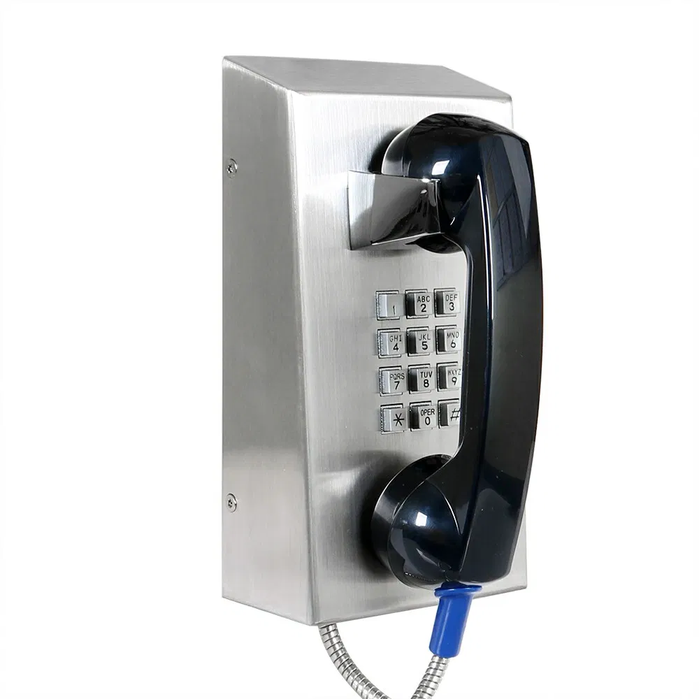 Vandal Proof Prisoner Telephone, Inmate Phone, Security Phone with Volume Control
