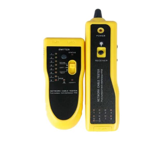 Тестер LAN-кабелей HT-800 с функцией PoE и трассировки