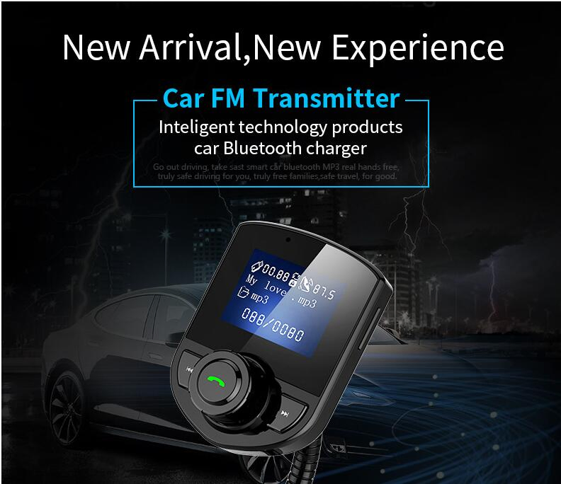 FM-трансмиттер Car BT52 с Bluetooth и 64G памяти