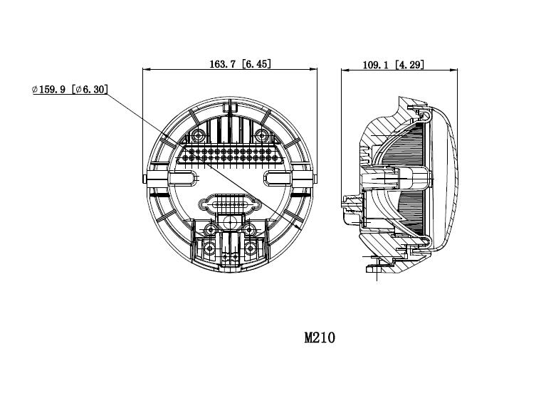 LM-210 Мотоциклетные фары ближнего и дальнего света