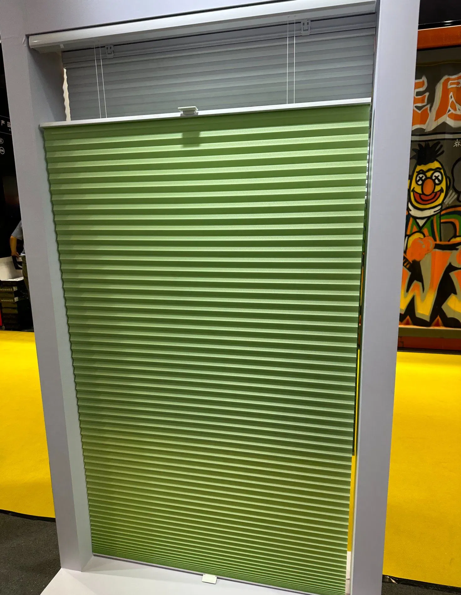 Persianas Electricas De panel Double Blackout Electric Honeycomb Blinds