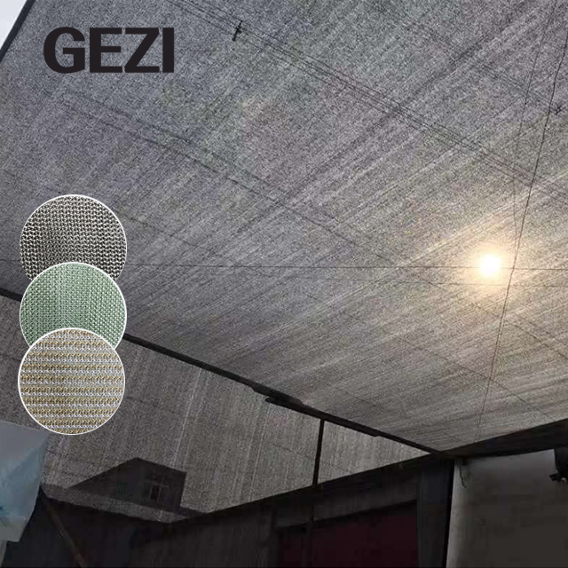 Gezi 55% 7FT X 10FT (about 2.0m) Sunshade Cloth Cover Mesh UV Protection Net for Garden Flower Plant Greenhouse, Black, Green Shade Net Factory