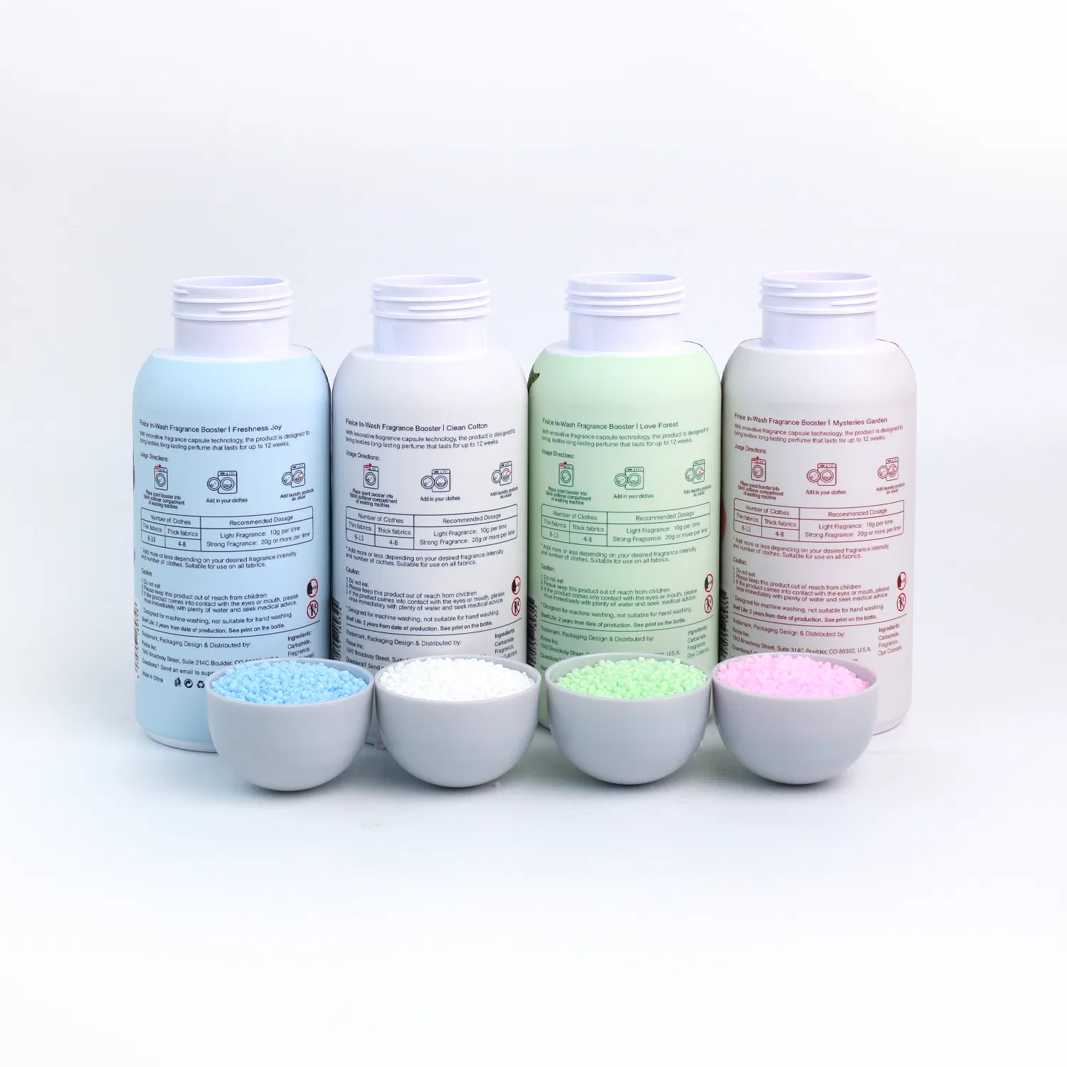 Finice Laundry Fragrance Beads Wholesales Softener Scent Beads Long Lasting Fragrant Booster