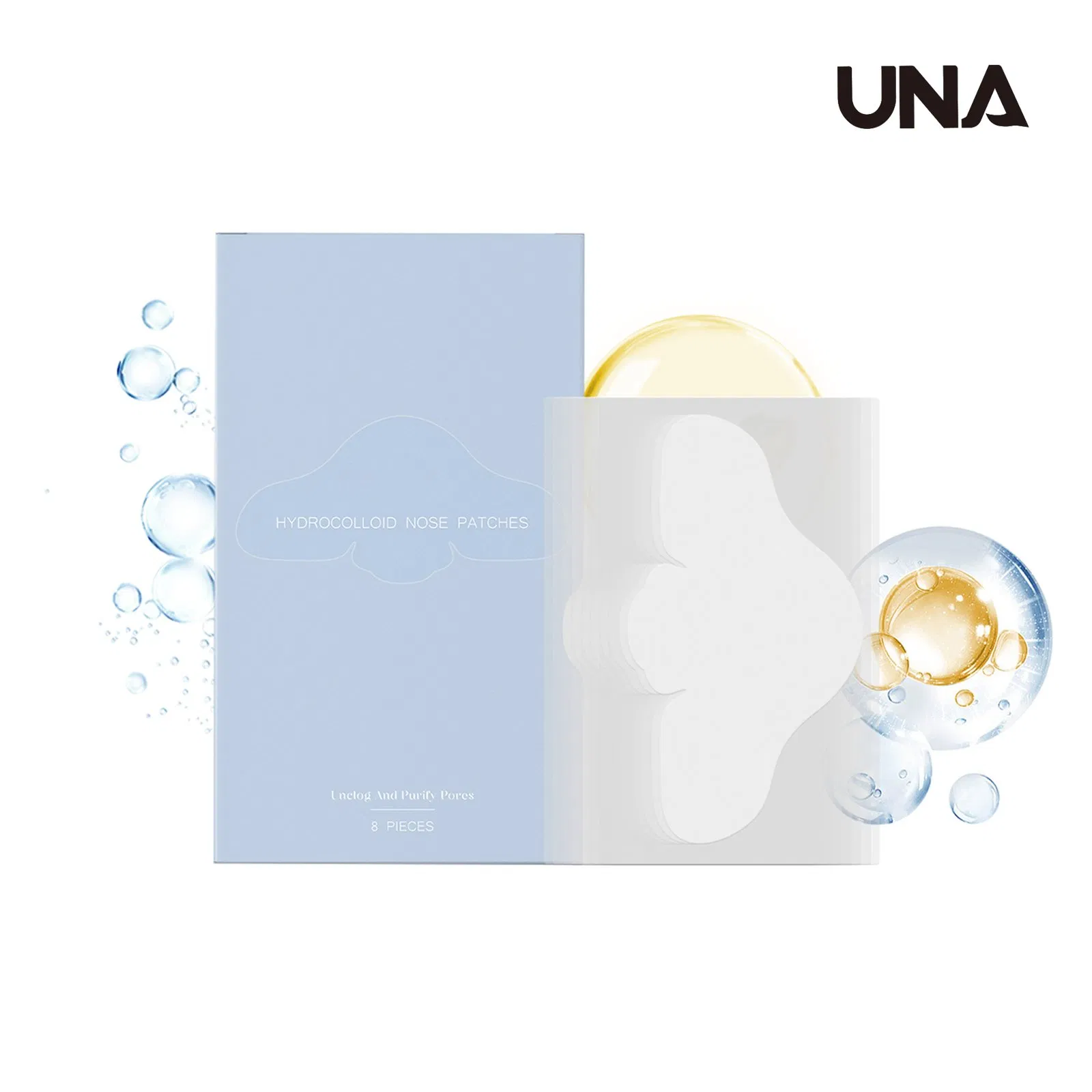 Salicylic Acid Nasal Care Patch - Gently Cleanses Skin Oil, Blackheads and Comedones, Refines Pores, Non-Tightening