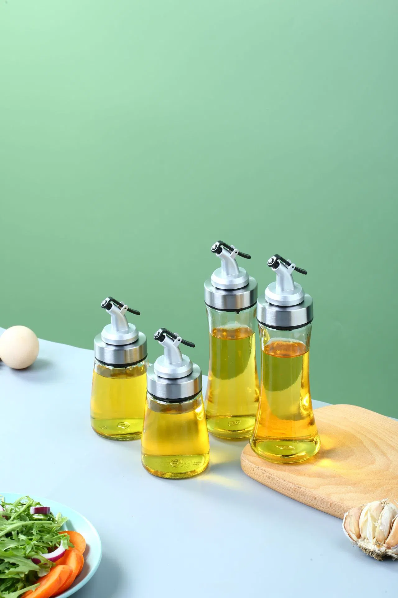 Bulk 170ml 200ml Empty Cooking Olive Oil Glass Bottles