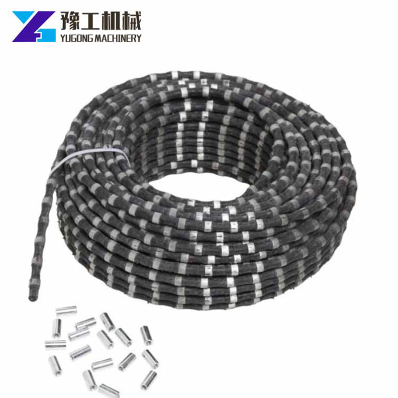 High Efficiency Diamond Bead Wire Saw Machine with Remote Control
