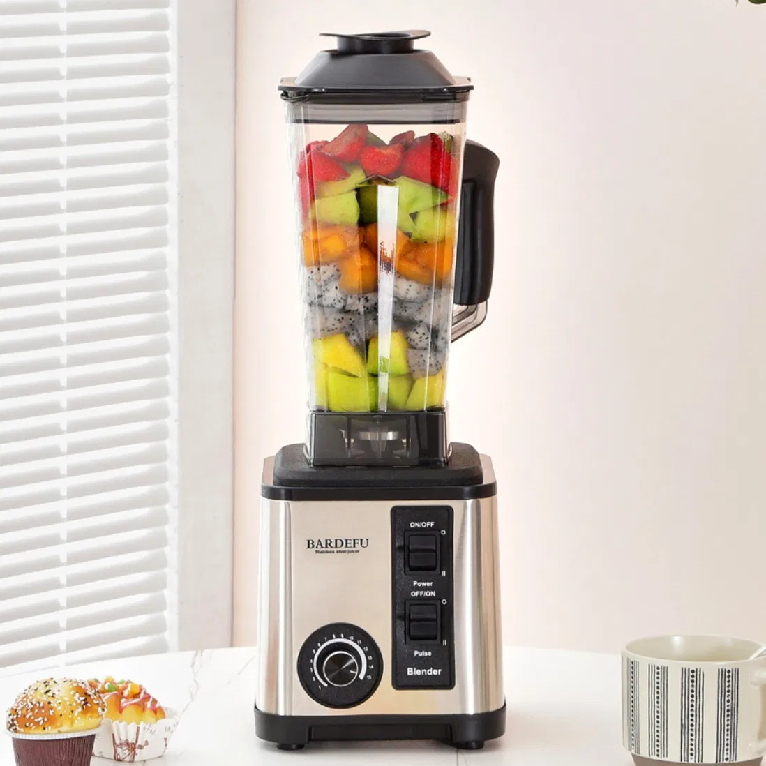 Hot Sales Noise Reduction Powerful Motor Blend 8 in 1 Blender