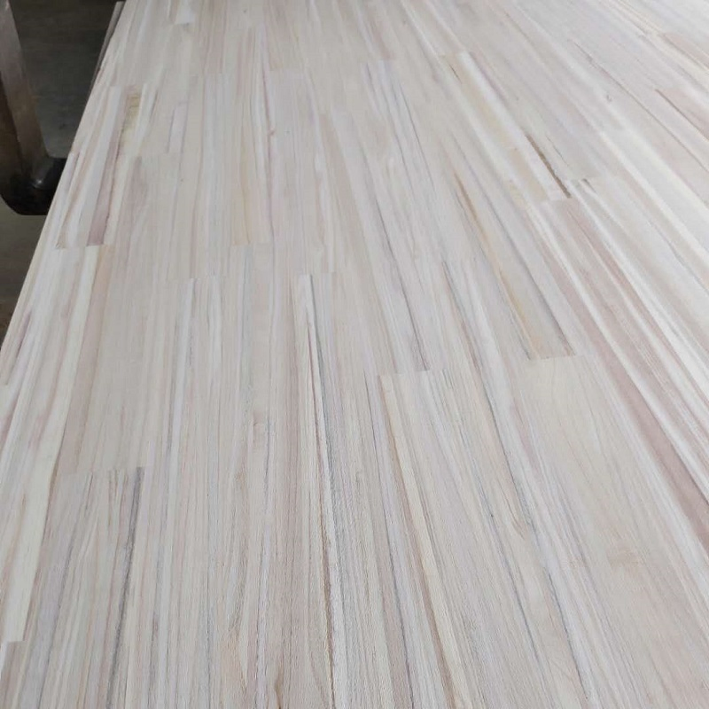 Good Quality Factory Directly Solid Finger Joint Wood Board Paulownia Panel for Sale