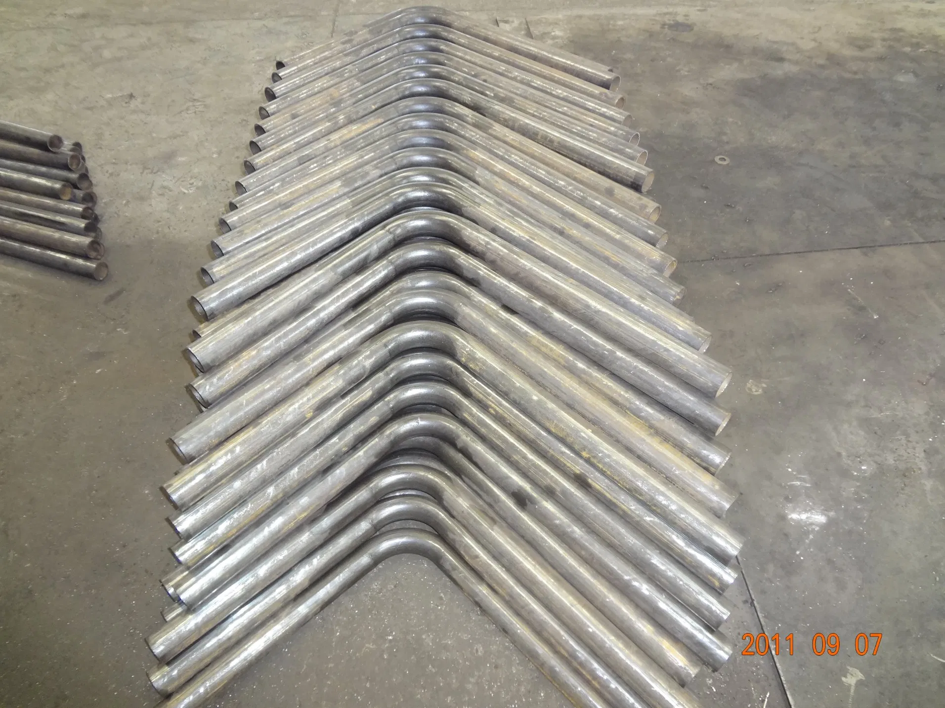 Ningbo Factory Galvanized Handrail and Stanchions for Industry Platform Staircase