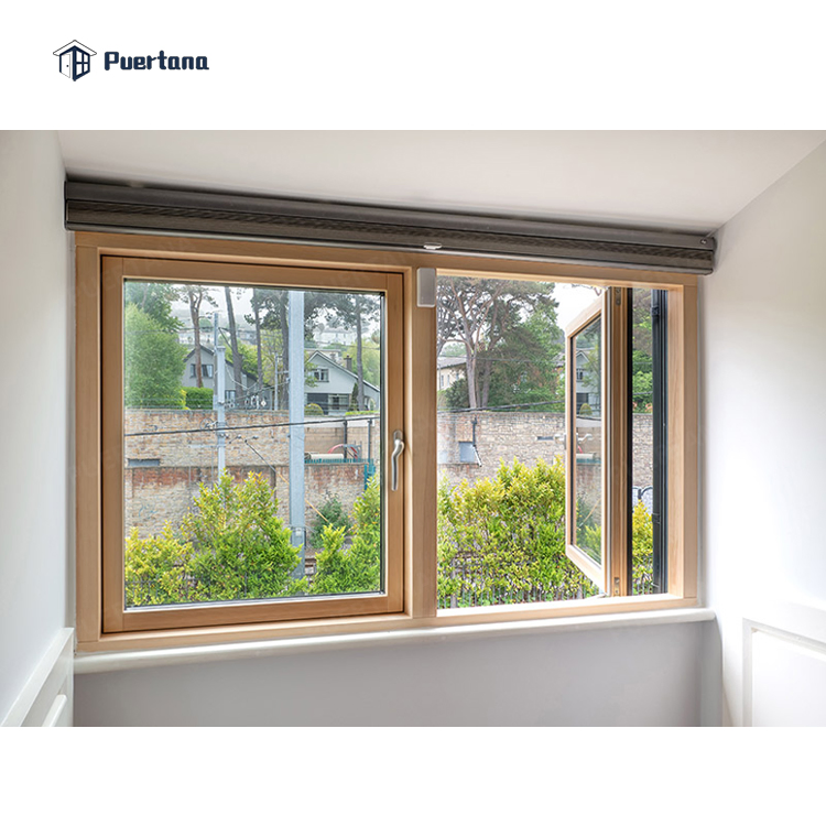 Energy Saving Luxury Aluminum Clad Wood Windows/Passive House Windows