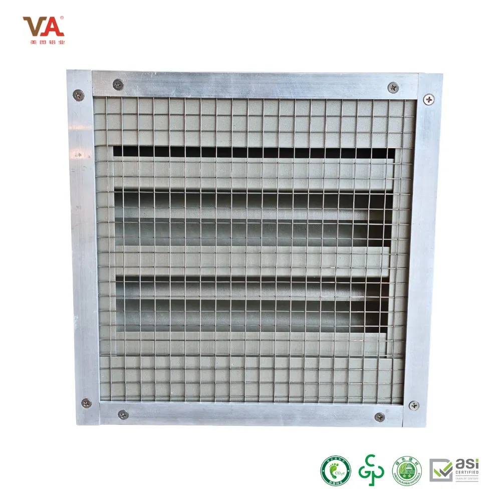 Hurricane-Resistant Stl129 Certified Louvres with Reinforced Aluminum Frame for Wind Load Performance