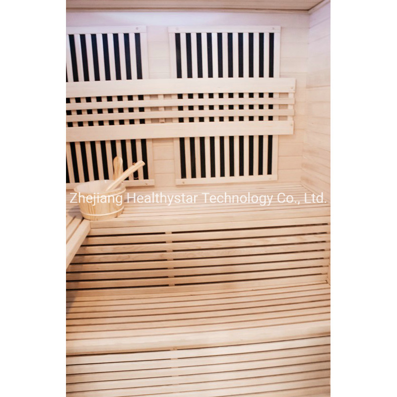 Factory Supply Far Infrared Sauna Room for 3 Person
