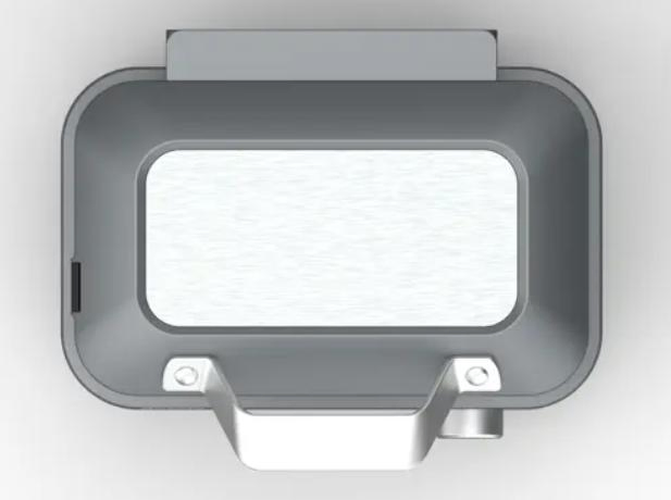 Adjustable Heat Deep Fill Locking System Waffle Sandwich Maker Toaster for Home