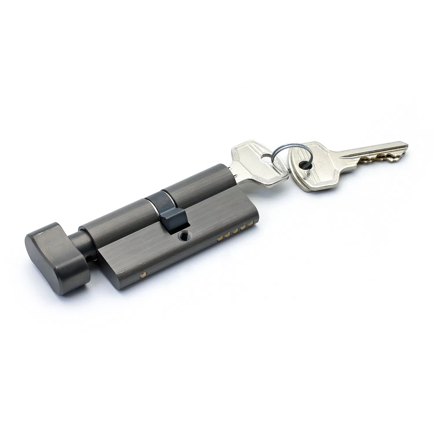 60mm/70mm/80mm/90mm Single Open Golden Surface Knob Lock Cylinder
