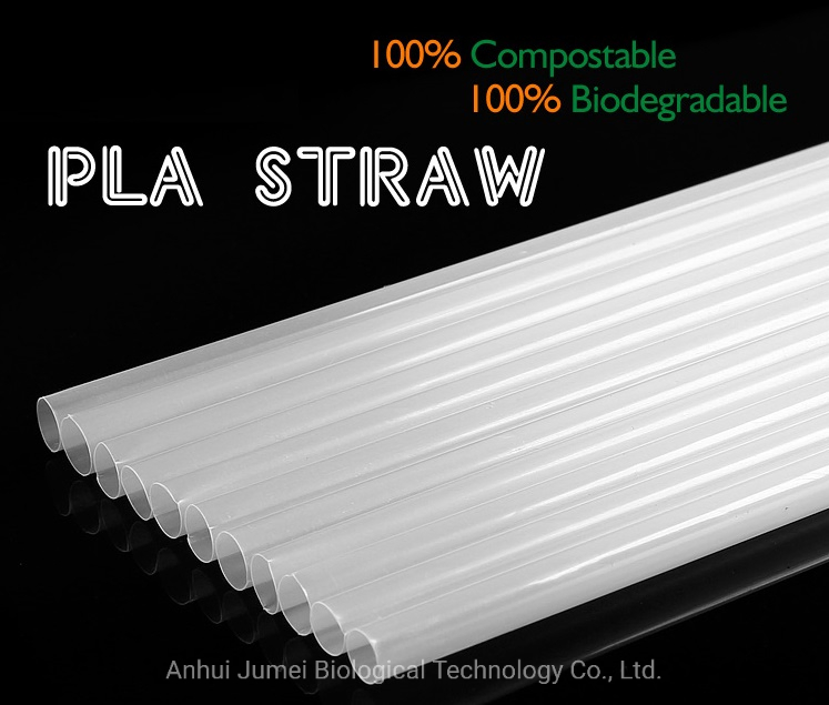 Colorful Eco Friendly Compostable Plastic Straws PLA Drinking Straws