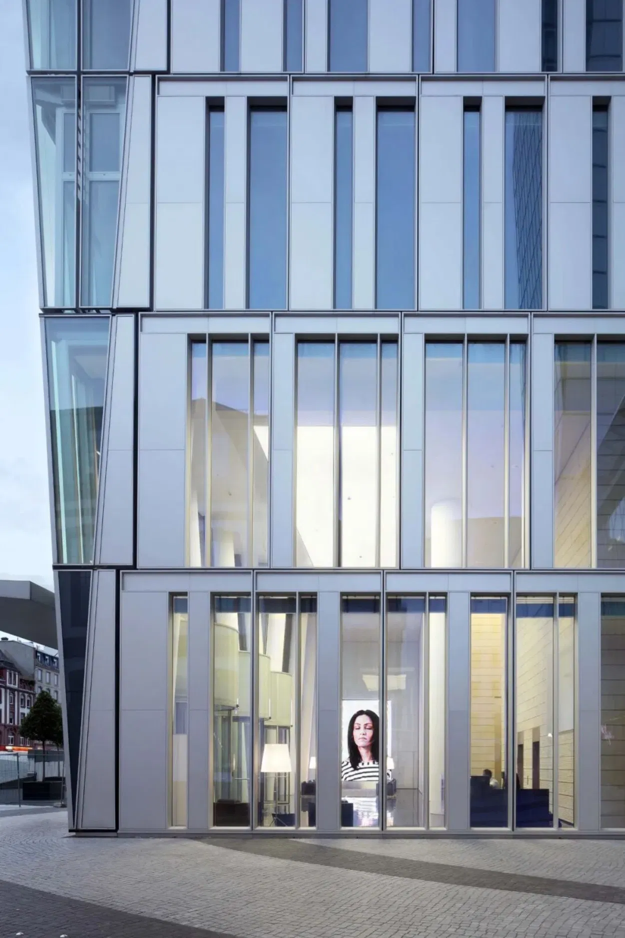 Durable Stylish Stable Outstanding Wind Resistance Aluminum Metal Glass Curtain Wall