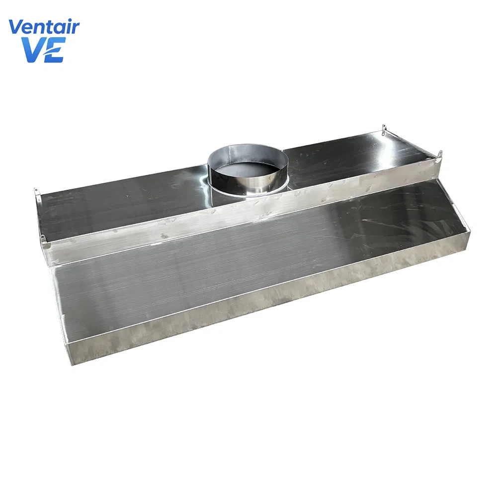 Stainless Steel Fume Extraction Hood for Kitchen System Exhaust