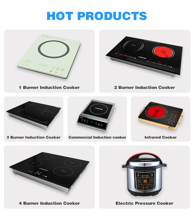 Electrical Ceramic Hob Display 2000W+2000W
