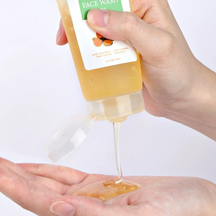 Best Selling Turmeric Wash Cleanser Skin Brightening Facial Cleansing Bubble Foaming Turmeric Face Wash