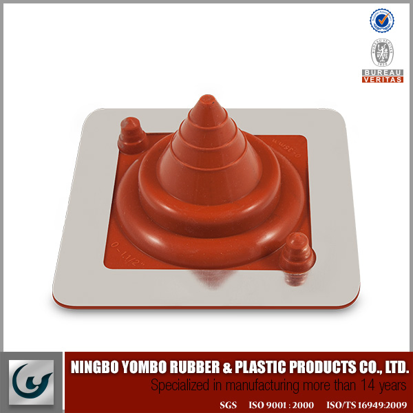 High Quality Universal EPDM/Silicone Rubber Roof Flashing for Pipe