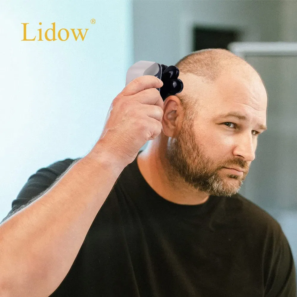 Professional 7 Heads Shaver Men Bald Head Hair Trimmers