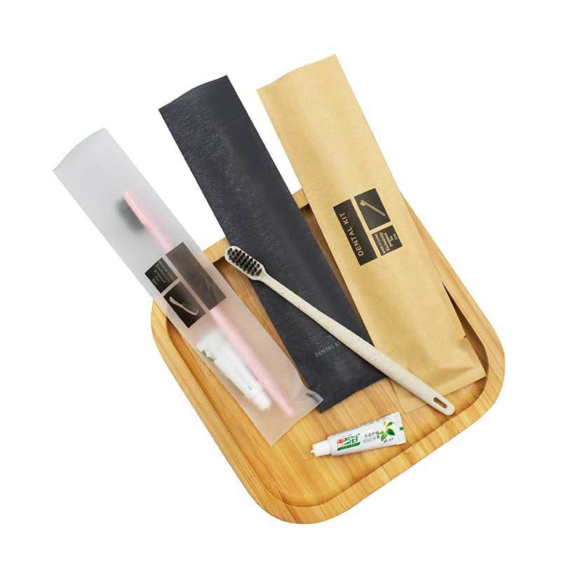 Disposable Toothbrush Toothpaste Room Toiletries Kit 5 Star Hotel Bathroom Amenities Set
