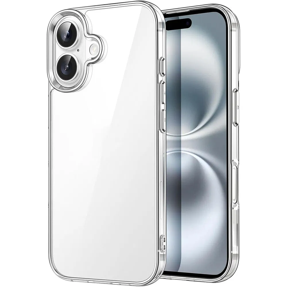Прозрачный чехол для iPhone с защитой от пожелтения