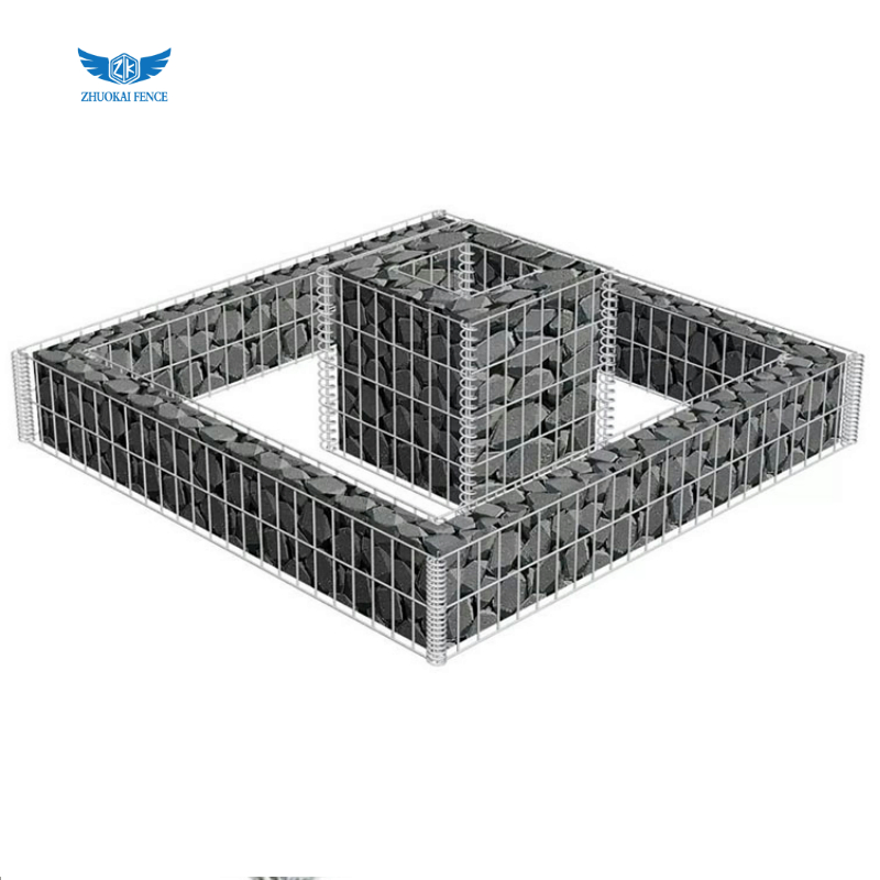 China Supplier Large Professional Competitive Price 2X1X1m Welded Wire Mesh Gabion Basket Stone Cage