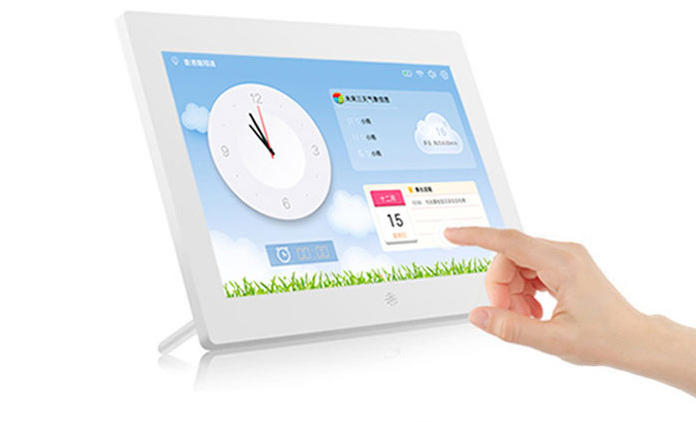 OEM USB SD Card LCD Video Advertising Player 16: 9 Large Size 10 Inch WiFi Digital Photo Picture Frame