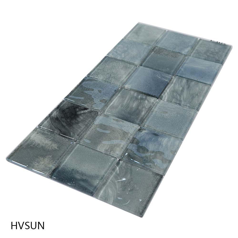 Contemporary Glazed Porcelain Mosaic Wall Tiles for Kitchen Spaces