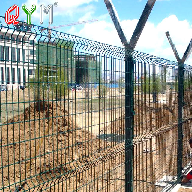 High Security Airport Anti Climbing Fence Prison Razor Blade Fence