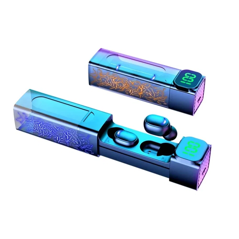 E50 Mini Tws Wireless Earbuds Sports LED Display Bluetooth Headset