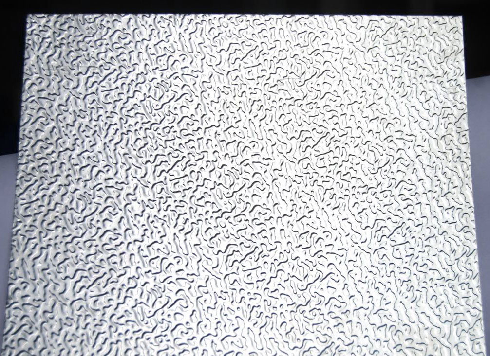 Stucco Pattern Aluminum Embossed Sheets for Chest Freezer