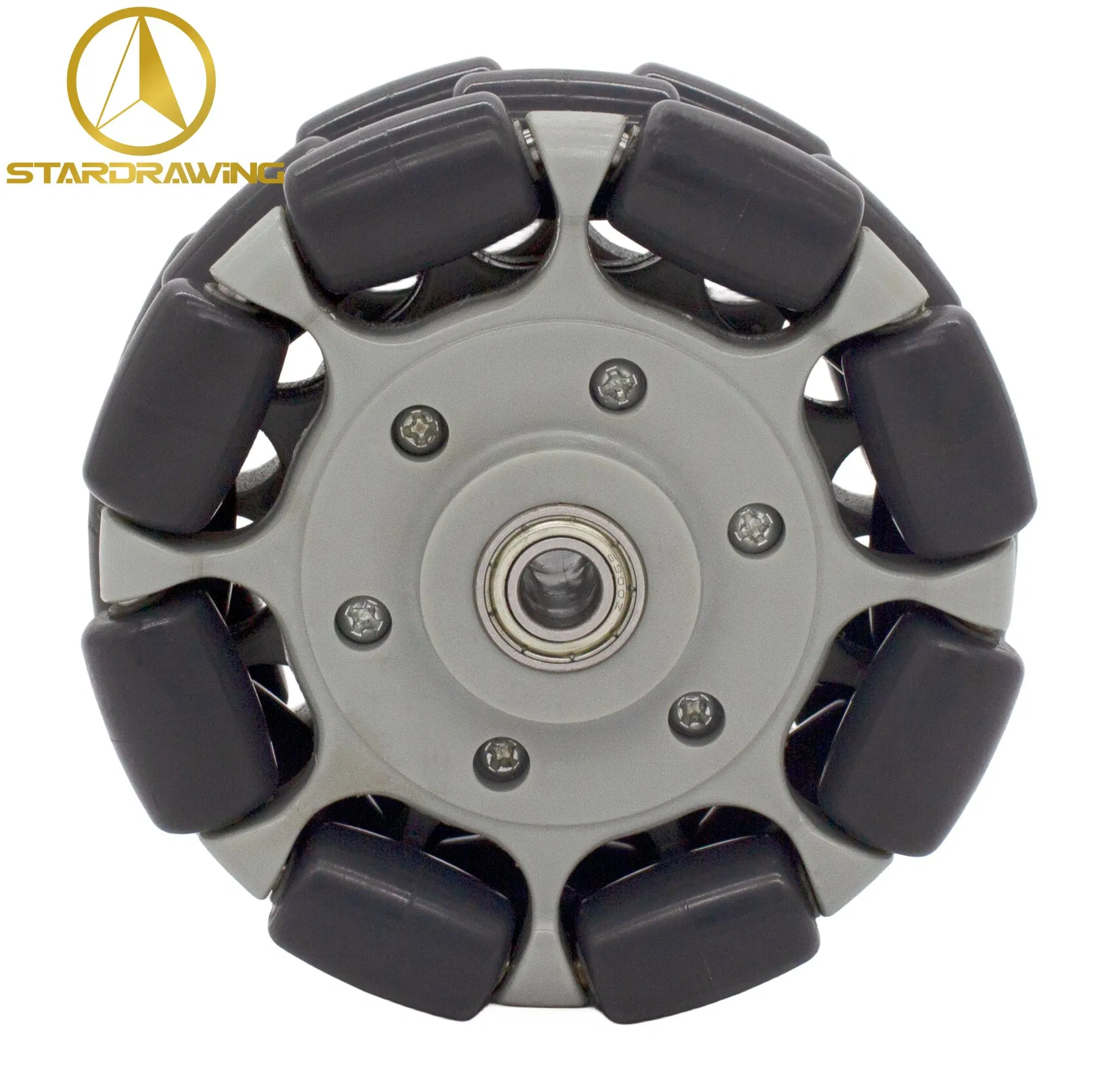 Stardrawing Directional Triple Row Style Omni Robot Wheel 125mm 5inch