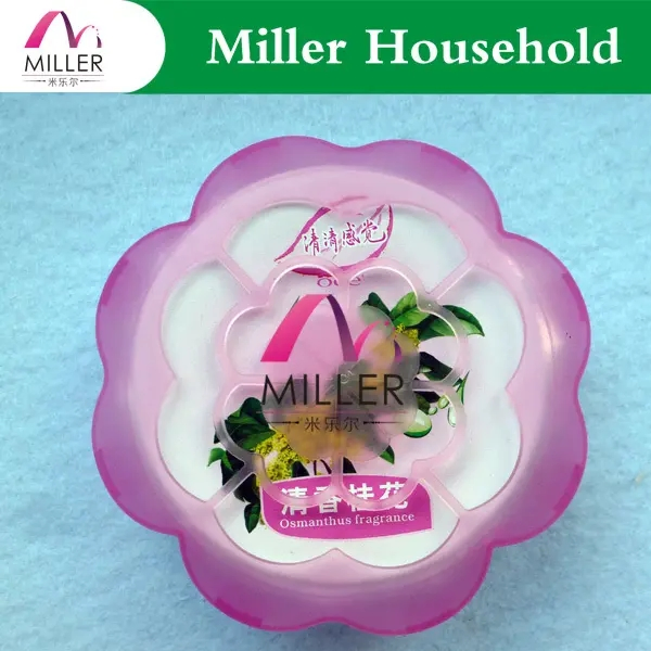 Factory Direct Sale Design for Toilet/Car Decoration Gel Air Freshener