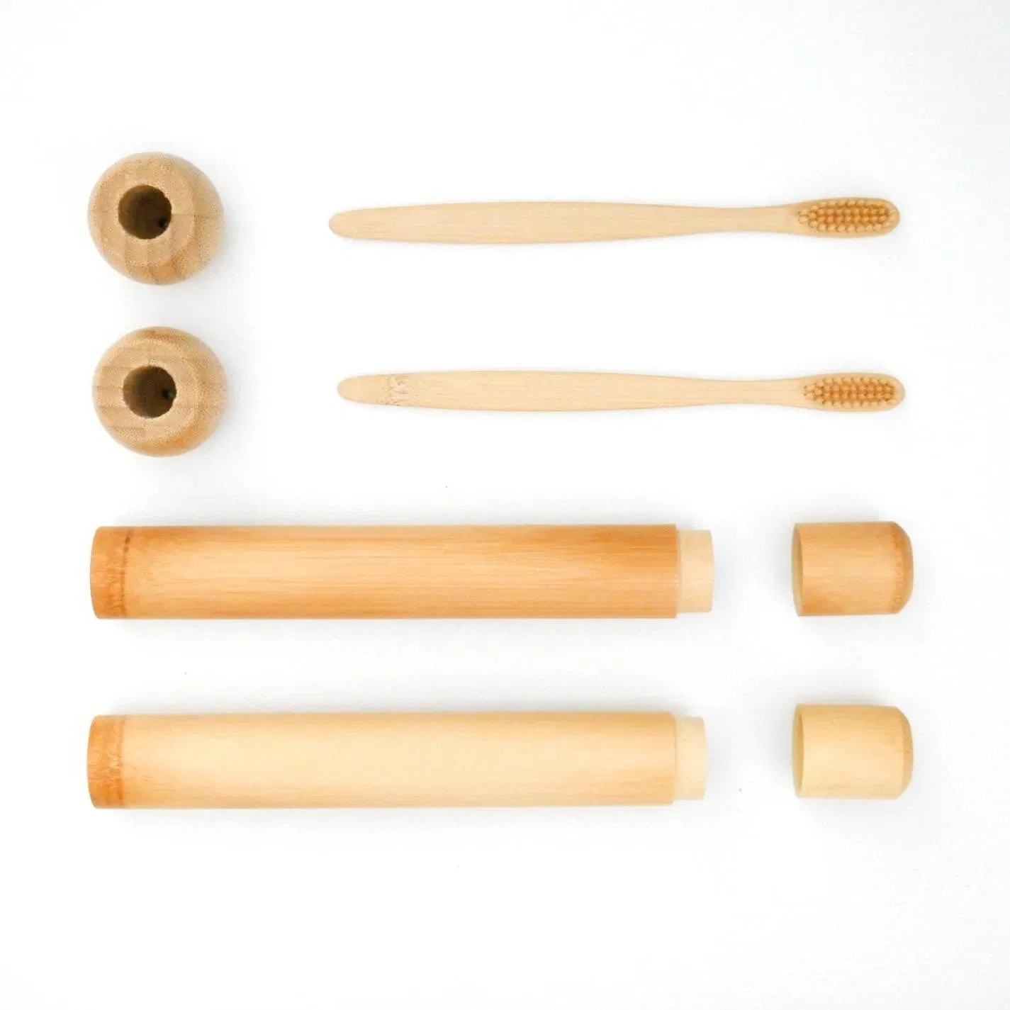 High Quality Brand Custom Logo/with Wooden Toothbrush Case and Stand/Bamboo Toothbrush