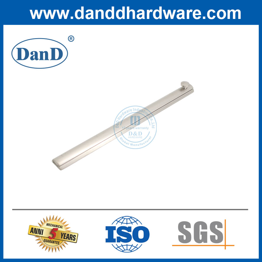 Safety Hot Sale Satin Nickel Brass Door Bolt Accessories Manufacturer for Double Wooden Door