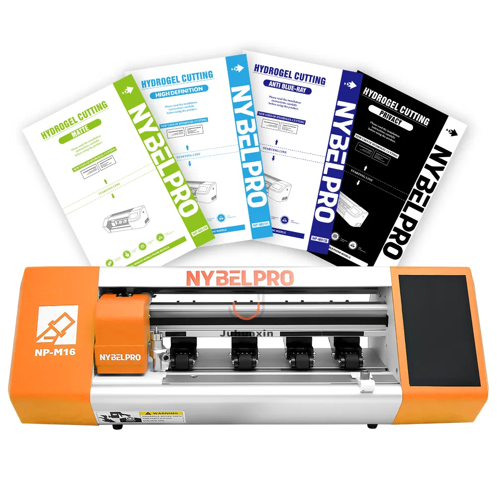 Good Quality Nybelpro Np-M16 No Cutting Times Limited Screen Back Glass Protecting Panel Cut Tool Film Cutting Machine