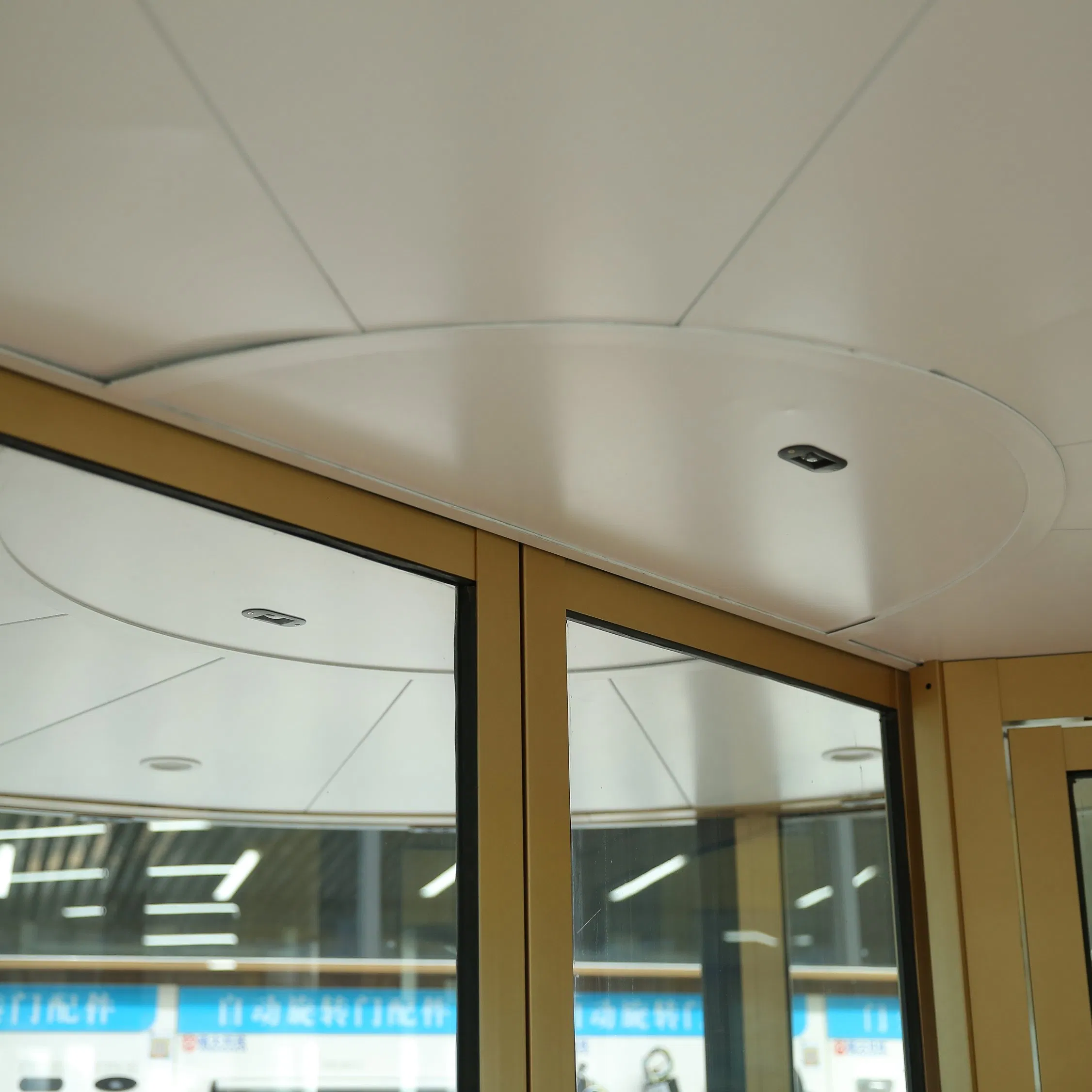Customized Aluminum Alloy Automatic Revolving Door for Hotel Airport Shopping Mall Hospital Entrance