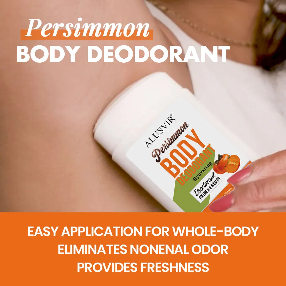 Natural Persimmon Deodorant Stick Long Lasting Refresh Body