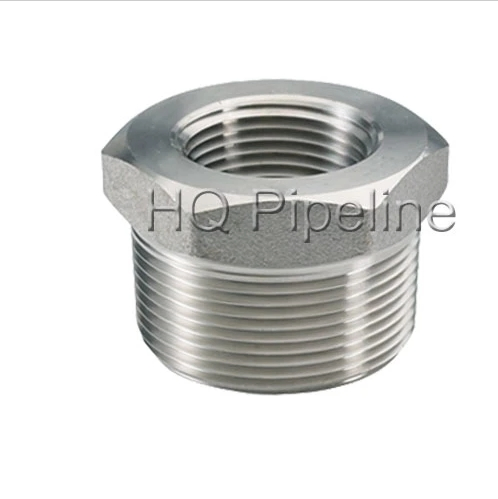 Professional China Manufacturer CNC Machining Stainless Steel Couplings NPT Threaded Bushing