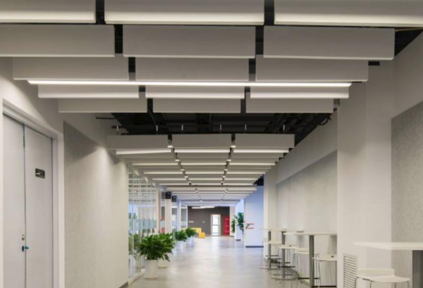 High Quality Black Ceiling Tiles Modular Acoustic Fiberglass 600X600mm Ceiling Boards